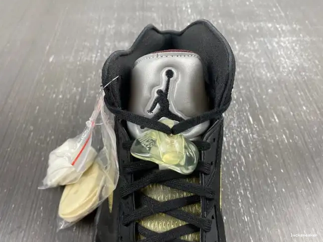 Reps LUCY A Ma Maniere x Air FD1330-001 Jordan 5 Black 0412